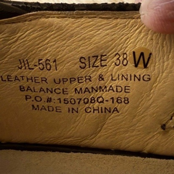 Alegria Paloma Black Paisley Leather Mary Jane Rocker Shoes JIL-561 Womens 8 W - Picture 8 of 9